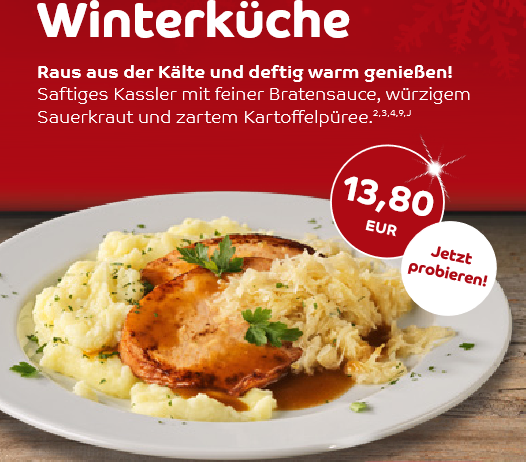 Unser Winter-Aktionsgericht!